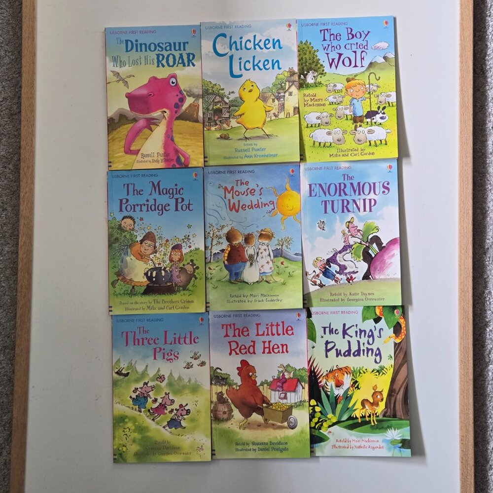 USBORNE FIRST READING:  LEVEL THREE